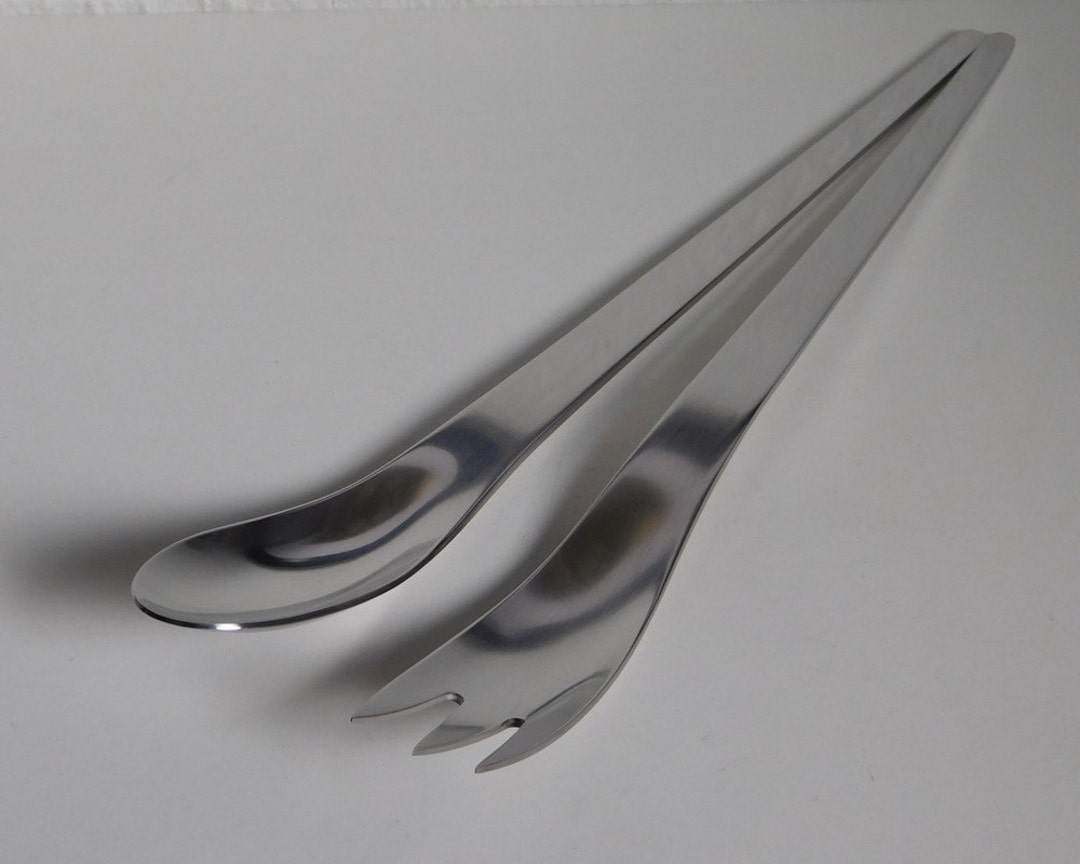 Jensen Salad Servers ARNE JACOBSEN Danish Danish Design Modernist