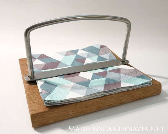 Trip Trap Napkin Holder - oak