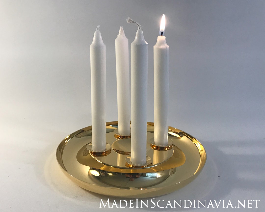 Jensen Advent Wreath Candleholder Andreas Mikkelsen Etsy