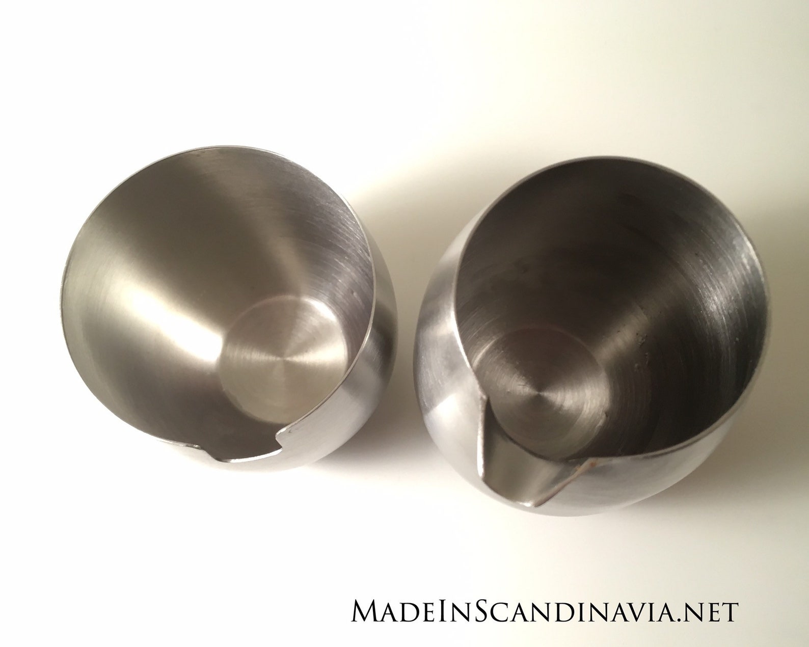 Bodum Columbia Sugar and Creamer Set Satin Finished Etsy