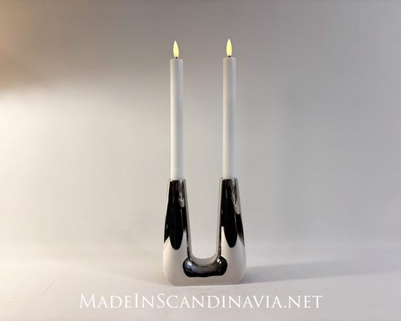Georg Jensen Copenhagen candle holder | Small | Danish Design | Contemporary | Scandinavian Minimalist