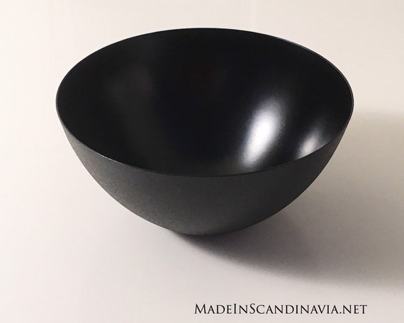 Normann Copenhagen KRENIT bowl, black - small