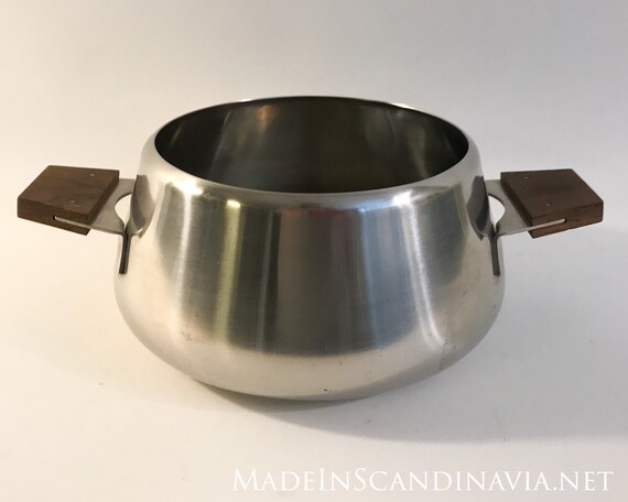 Lundtofte Pot with teak handles