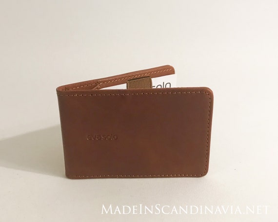 Eva Solo - Credit Card Holder - Cognac - genuine leather