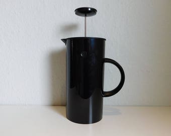 Cafetière à piston EM Stelton - Noir | Conçu par Erik Magnussen | Design danois | Contemporaine