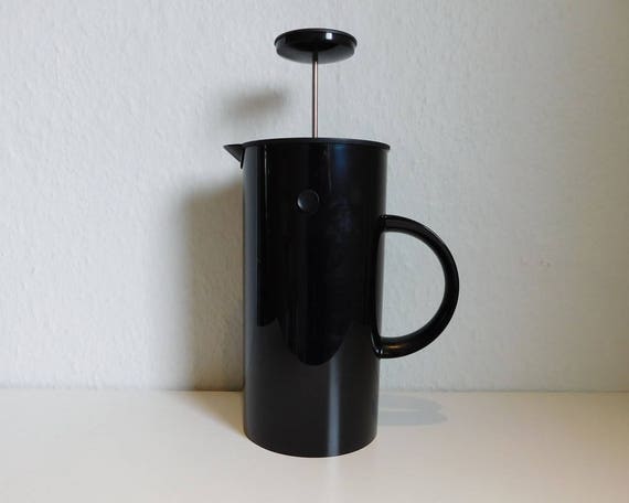 Stelton EM French Press Coffee maker - Black | Designed by Erik Magnussen | Danish Design | Contemporary