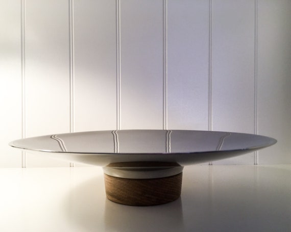 Stelton Reflection Tray in steel and oak