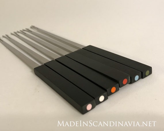 Stelton Fondue forks - set of six