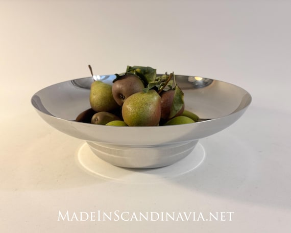 Georg Jensen Alfredo Bowl, Stainless Steel, 28 cm, Designed by Alfredo Häberli
