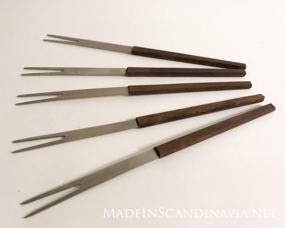 Stelton Fondue forks - set of five