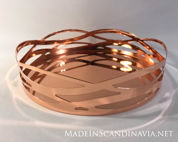 Stelton Tangle Basket - Copper | Designed by Halskov & Dalsgaard | Danish Design | Scandinavian Modern