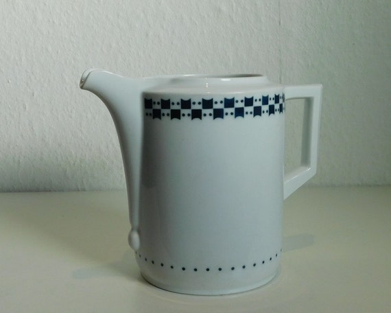 H & Co Selb Bavaria Pitcher | Vintage Hot Chocolate Jug | Collectable