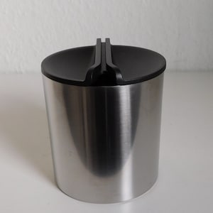 Pot de confiture en acier inoxydable Stelton EM | Conçu par Erik Magnussen pour Stelton Danemark | Design minimaliste