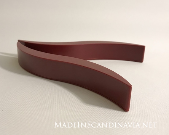Georg Jensen/Royal Copenhagen Trivets - red pair