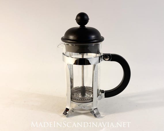 Bodum Chambord French Press, 3-Cup, Danish Design, Chrome Plated Steel, Glass Carafe