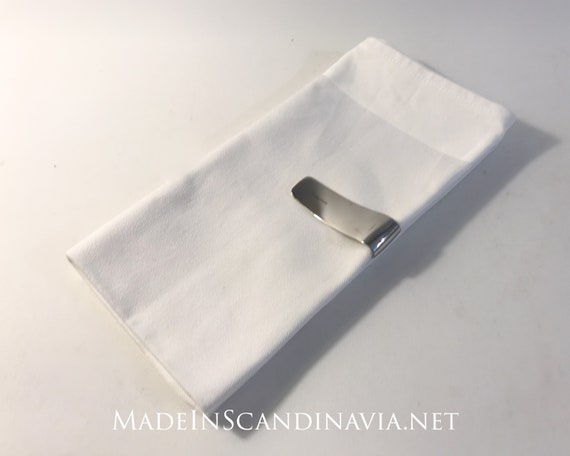 Stelton Napkin CLIPS -  set of six | Danish Design | Minimalist | Contemporary Design