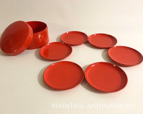 Danish Design Laurids Lønborg coasters - set of 6