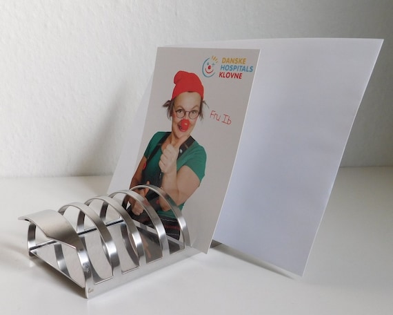 Stelton Cylinda Line Toast Rack - WITH LOGO | 1960s Arne Jacobsen Cylinda Line design for Stelton | Minimalist | Vintage