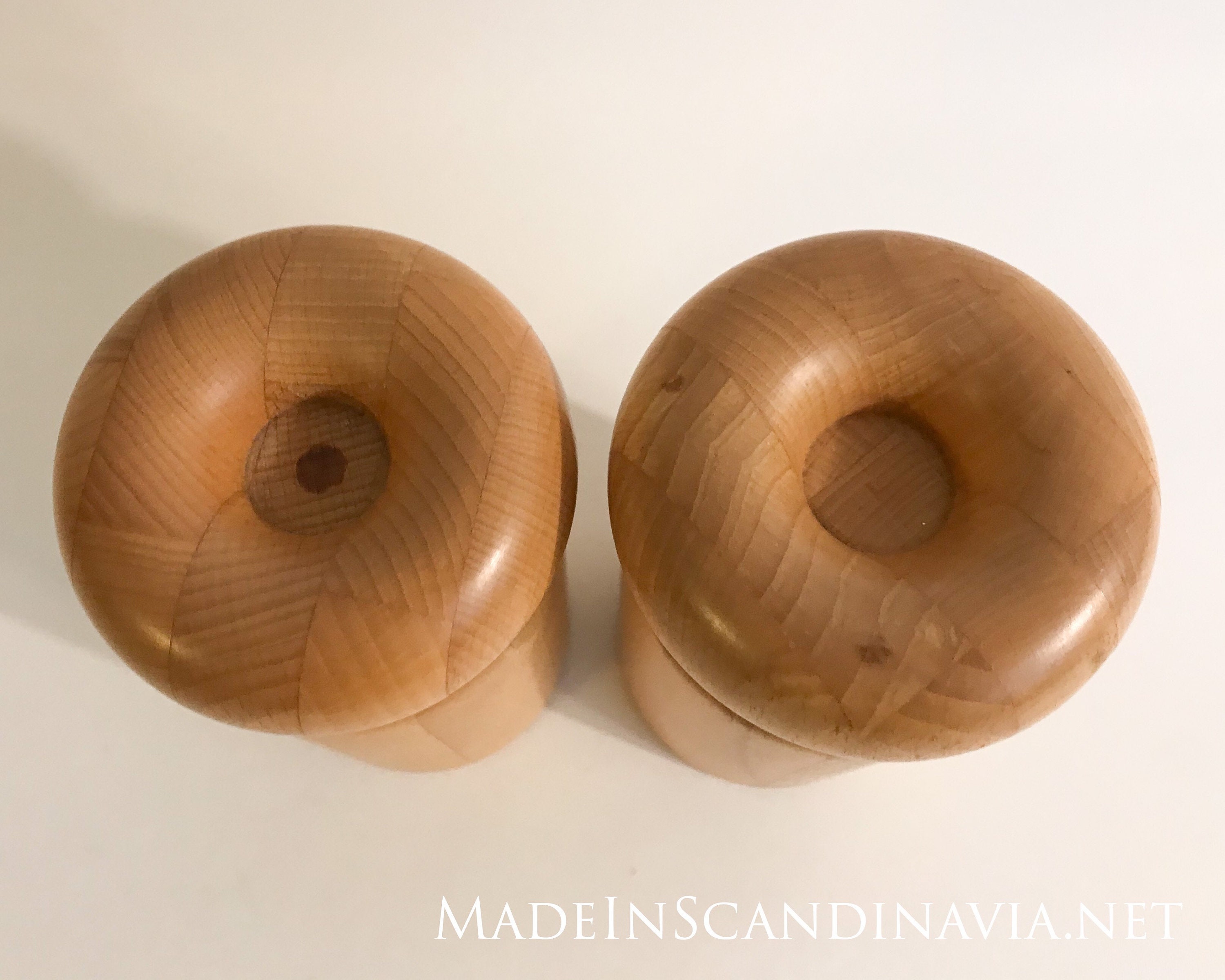 Rare set of retro Nissen salt /& pepper grinders
