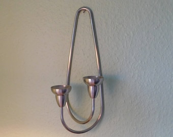 Georg Jensen SWING wall mounted candle holder - MATTE - without hook | Designed by Jens Jensen | Danish Design | Contemporary