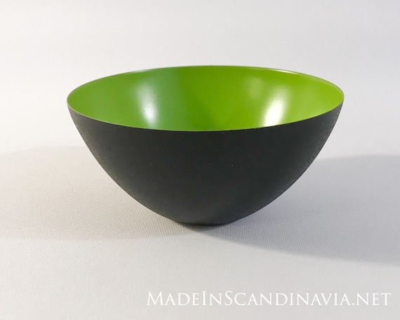 Normann Copenhagen KRENIT bowl, lime green - small