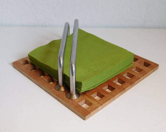 Trip Trap Napkin Holder | Teak wood | Danish Design | Contemporary | MInimalist | Modern