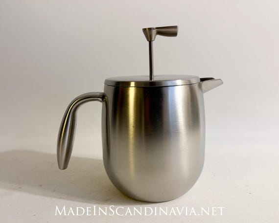 Bodum Columbia 4 Cup French Press Coffee Maker | satin finished | Danish design by C. Jørgensen | Contemporary | Modern