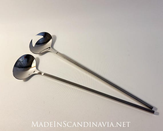 Lundtofte salad serving set | Danish Design | Vintage items | Contemporary Design | Retro| Mid Century Modern