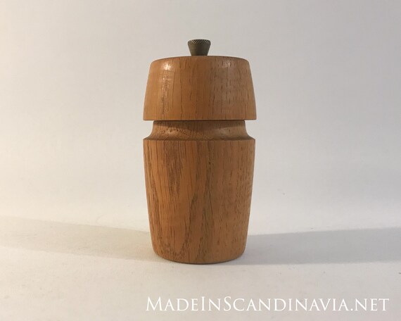 Teak Pepper Grinder