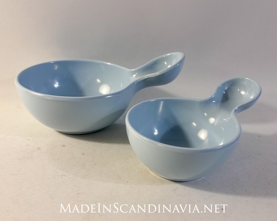 ROOM Copenhagen Ole Jensen Bowls - baby blue - 250 and 150 ml | Danish Design | Minimalist | Contemporary