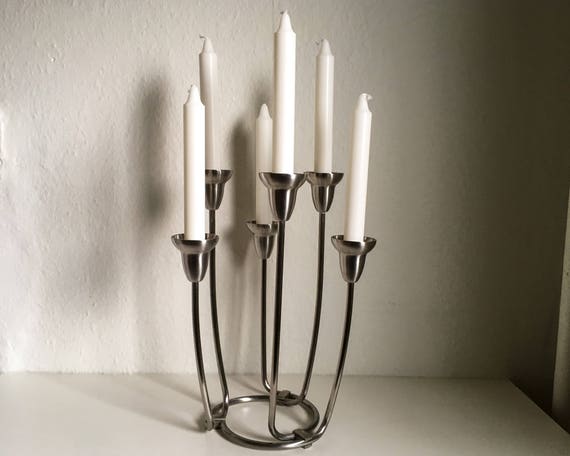 Georg Jensen Swing candelabra - satin finished