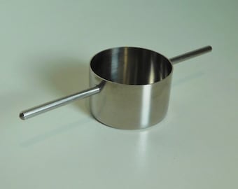 stelton 18/8 ステルトン　ステンレス　回転式　灰皿　デンマーク stelton 18/8 ステルトン ステンレス 回転式 灰皿 デンマーク
