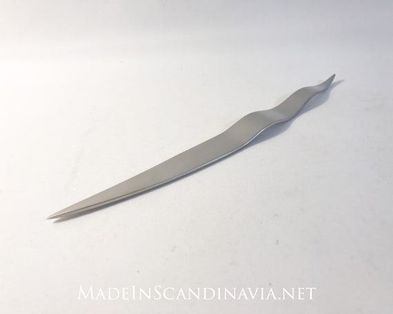 Royal Copenhagen / Georg Jensen WAVE Letter opener | Designed by Steve McGugan | Minimalist Modern | Contemporary