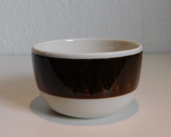 Rörstrand - Brown Koka - sugar bowl