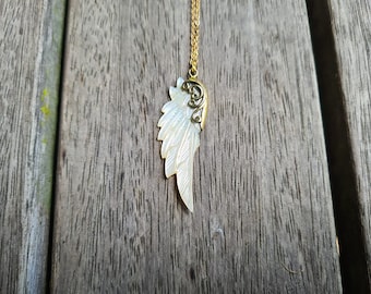 Mini Archangel Michael Wing Pendant