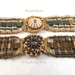 Cymbal Tila Bracelet Tutorial