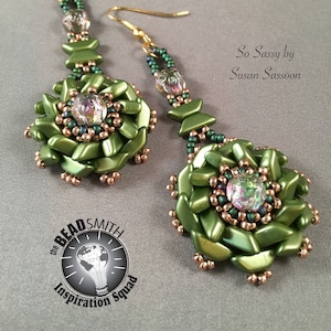 Tinos Baroque Flower Earrings