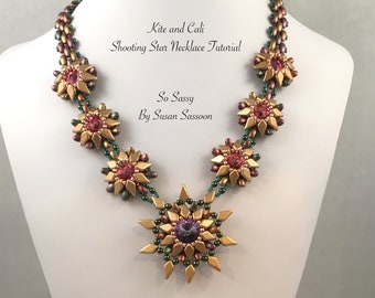 Kite and Cali Shooting Star Necklace Tutorial