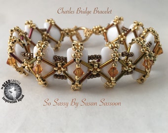 Charles Bridge Bracelet Tutorial