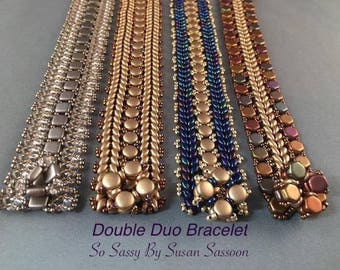 Double Duo Bracelet Tutorial