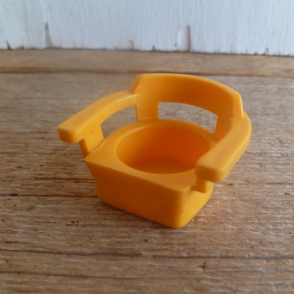 Fisher Price Little People Orange Chair 1" Tall