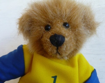 Ganz Cottage Plush Teddy Bear Christy Rave W/Tags 7" Tall 1996