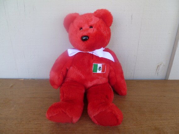 red mexican beanie baby
