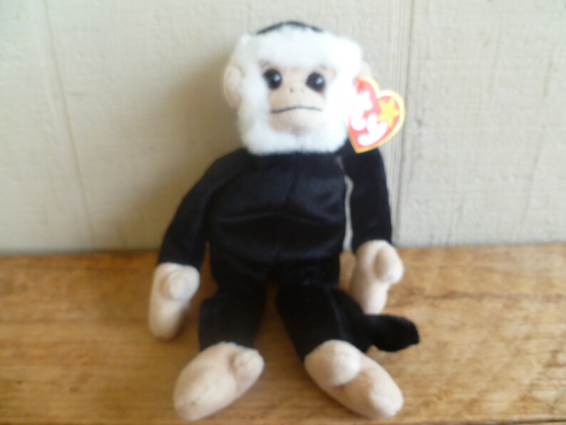 Vintage Plush Beanie Baby Spider Monkey Mooch With | Etsy