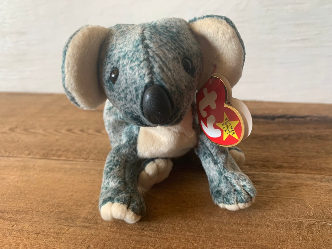 Vintage Plush Beanie Babies Koala Bear eucalyptus Etsy