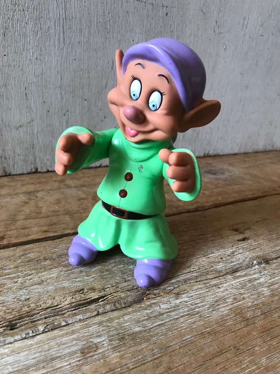 Disney Snow White Dwarf dopey Rubber Doll Cake Topper 5.5 Tall Etsy UK