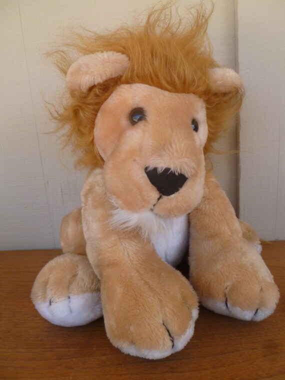 Stuffed lion that roars on sale