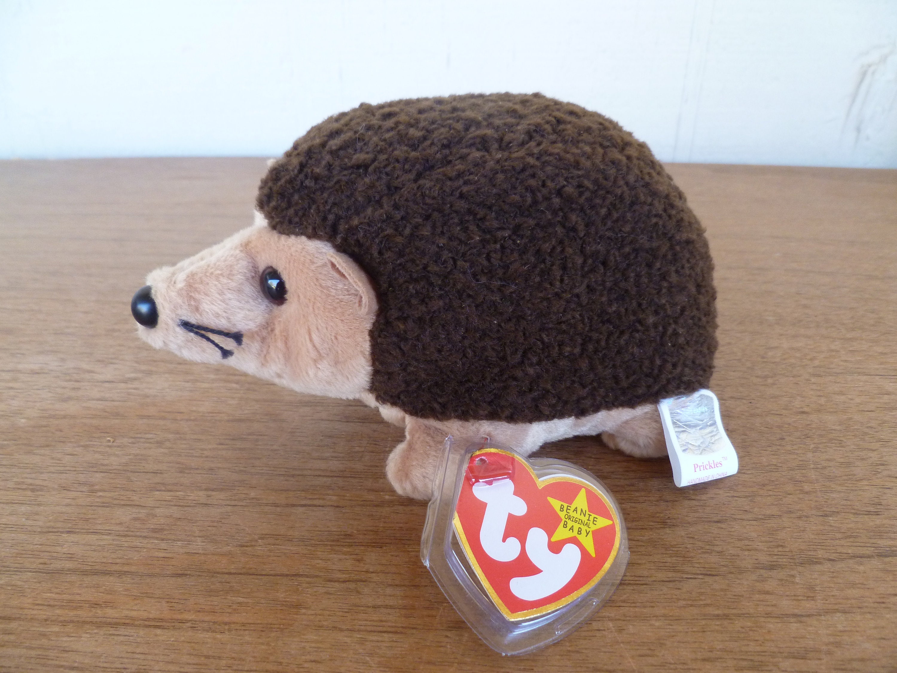ty beanie baby prickles hedgehog