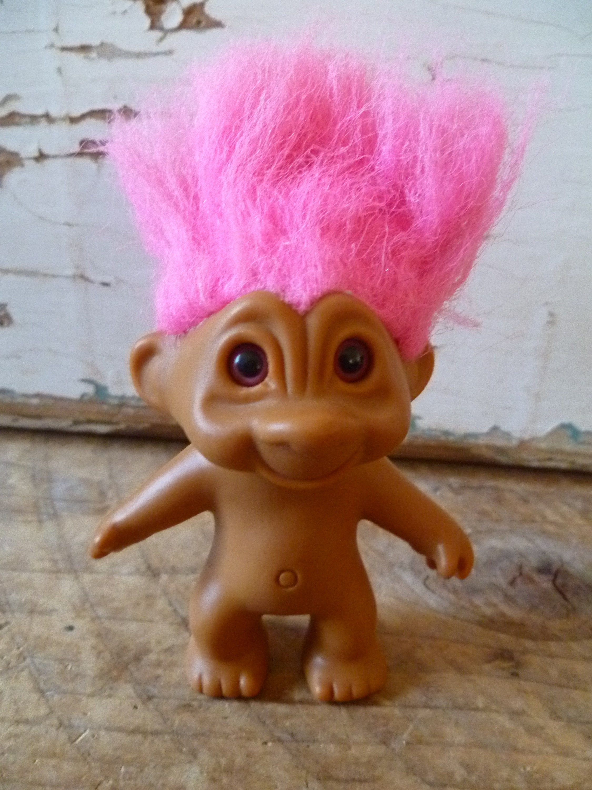 troll doll pink hair