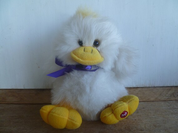 white duck plush